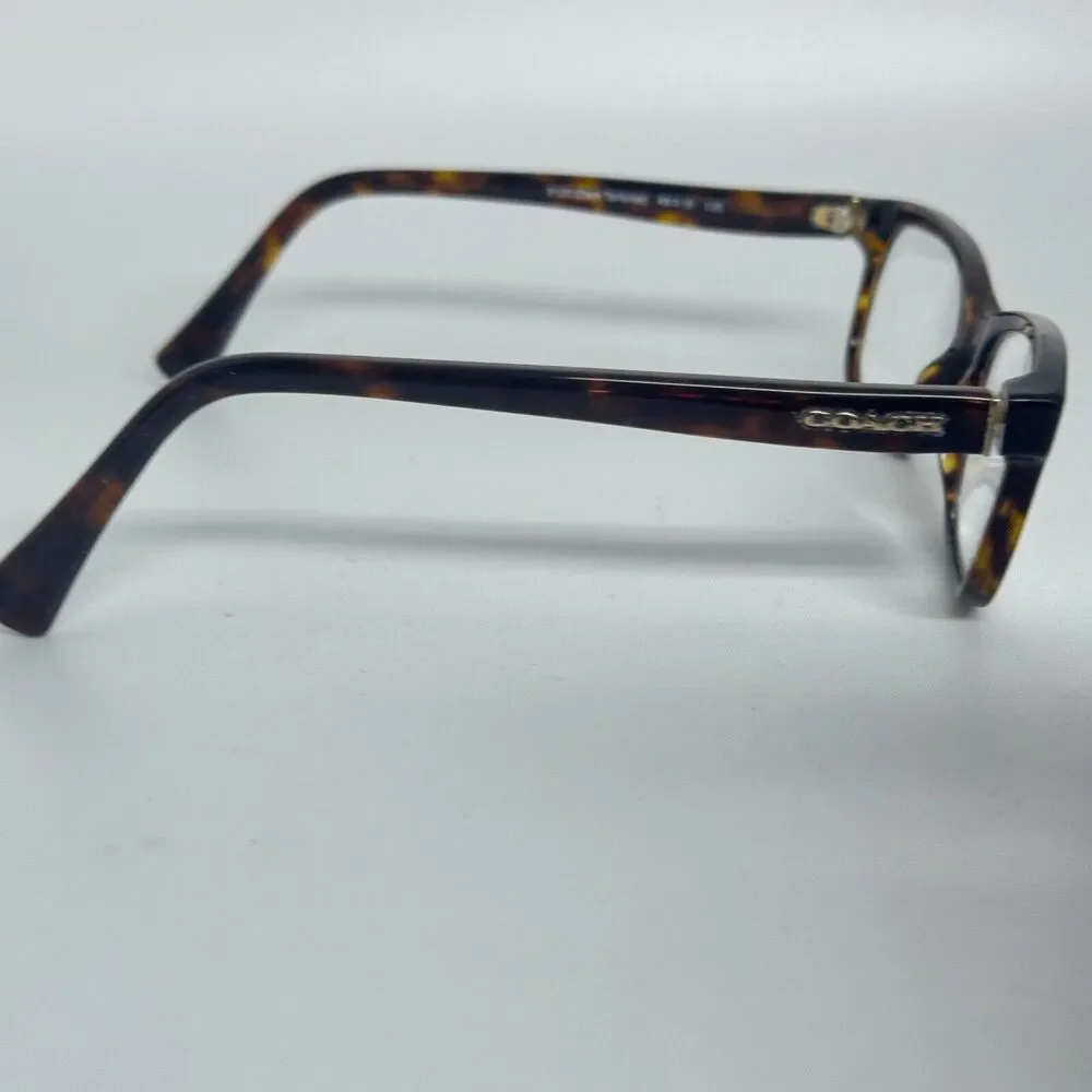 Coach HC‎ 6089 5120(Dark Tortoise) 49-16-135 Full Rim Eyeglasses Frame H16002